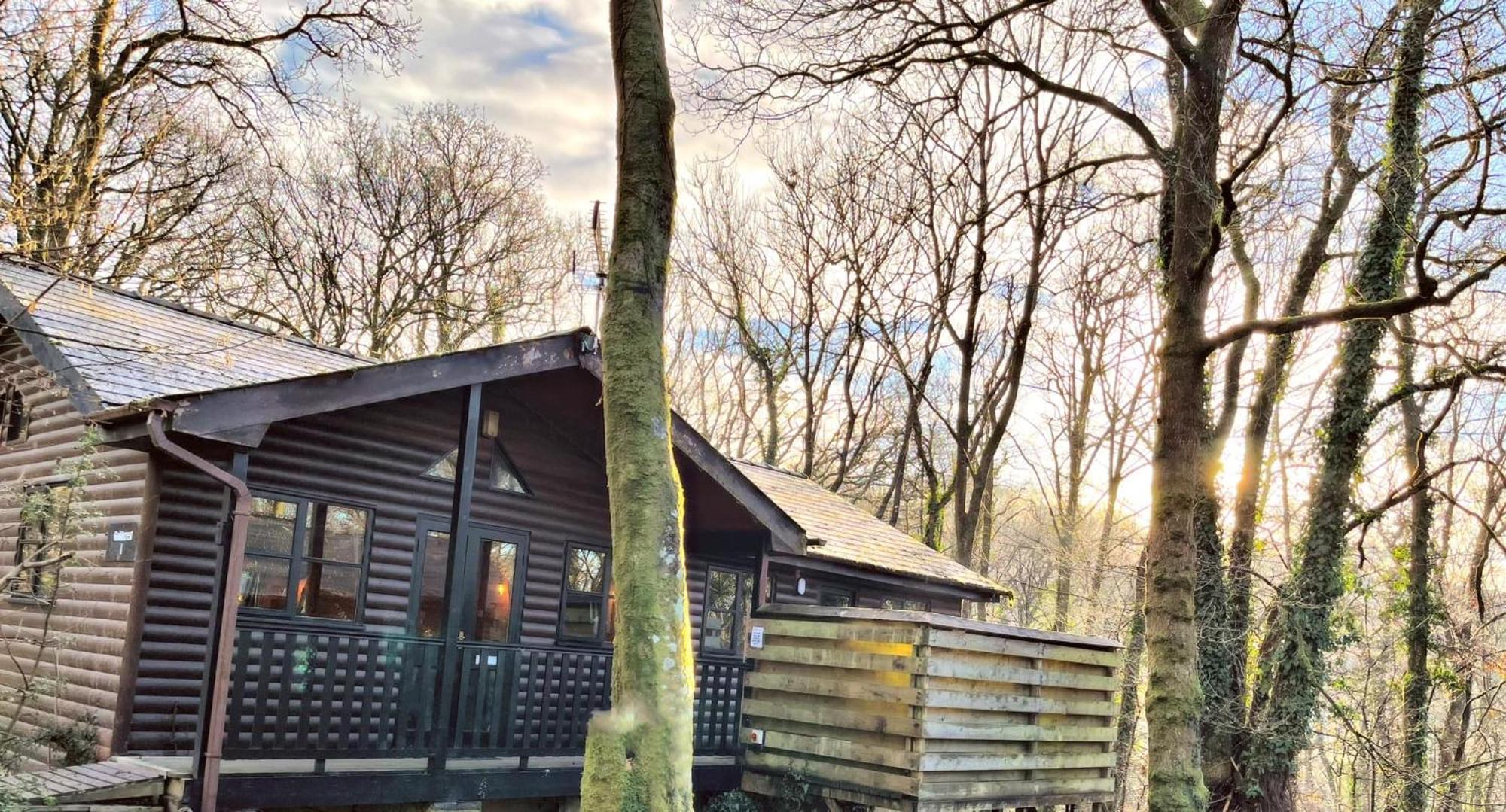 Goldcrest 1-Hot Tub-Woodland Lodges-Carmarthenshire-Tenby Exterior photo